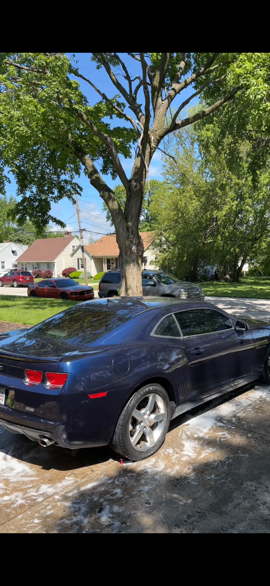 Chevy Camaro exterior — after detailing